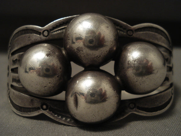 Early 1900's Vintage Navajo Silver Bracelet