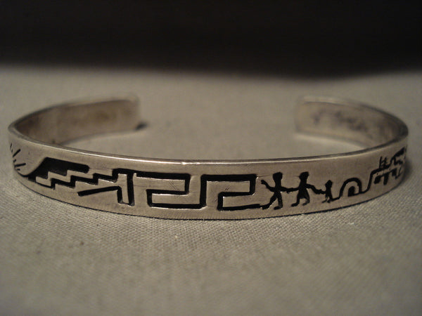 Important Vintage Santo Domingo Videl Aragon Silver Bracelet!