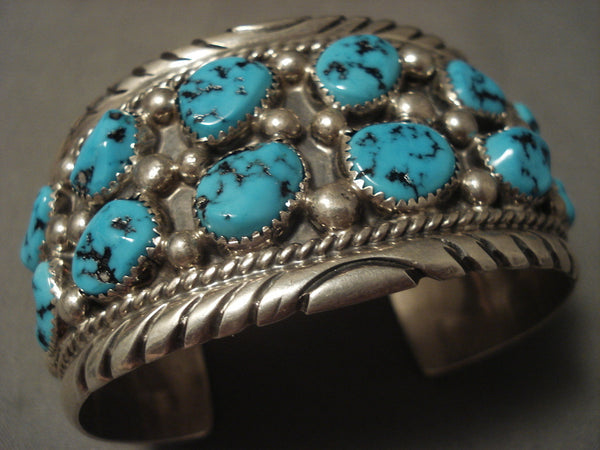 Important Vintage Navajo Silver Bracelet