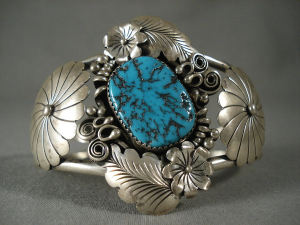 Museum Vintage Hopi Turquoise Silver Bracelet