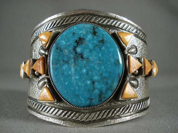 Omg So Unique Navajo 100 Grams Silver Spiderweb Triangle Oyster Bracelet