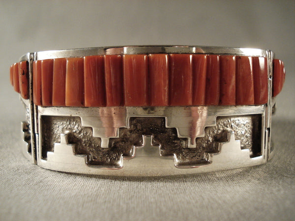 One Of The Best Clark Family Coral Silver Bracelet
