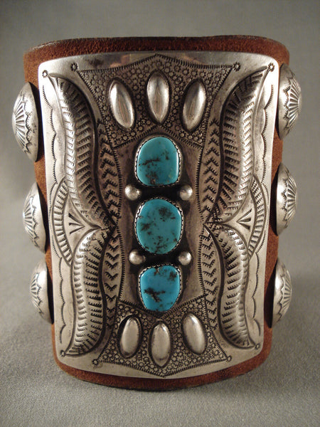 Museum Tall Vintage Navajo Ketoh Bracelet