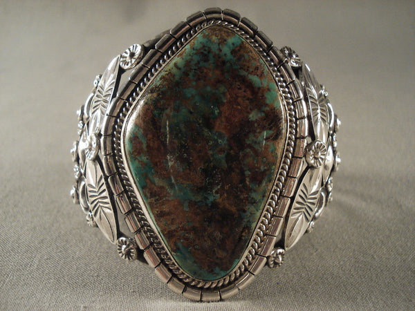 Mind Blowing Modernstic Navajo Royston Turquoise Bracelet