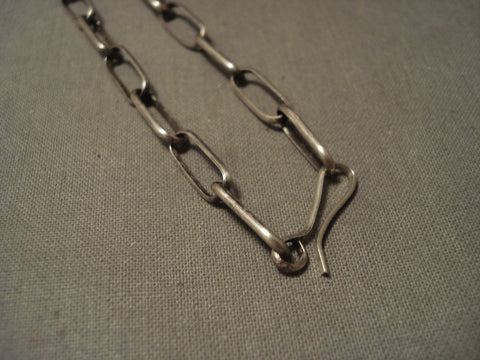 Serious Collector Alert! Rare Old Hallmark Thomas Singer Silver Necklace