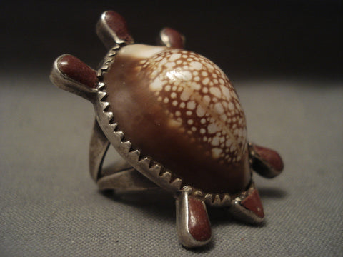 The Best Vintage Navajo Turtle Silver Ring Old