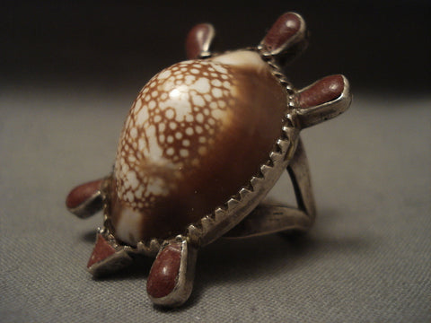 The Best Vintage Navajo Turtle Silver Ring Old