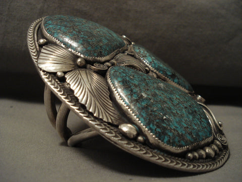 249 Grams Huge Heavy One Of Largest Navajo Bracelet Ever