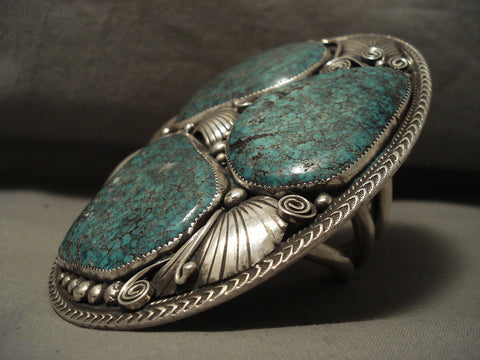 249 Grams Huge Heavy One Of Largest Navajo Bracelet Ever