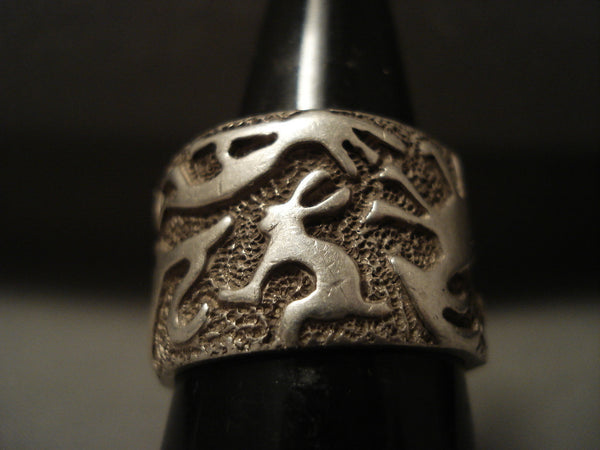 Important Vintage North Cheyenne Ben Nighthorse Campbell Authentic Silver Ring