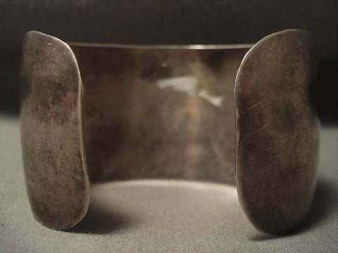 Museum Vintage Navajo #8 Turquoise Silver Bracelet