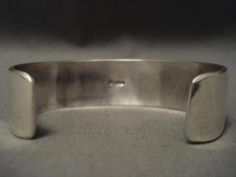 Museum Vintage Hopi Dancing Silver Bracelet