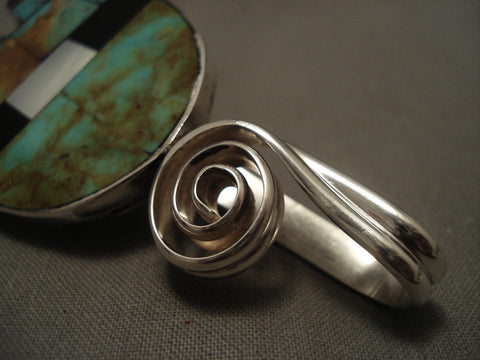 Important Santo Domingo 'Dan Coriz Mother' Royston Turquoise Pendant