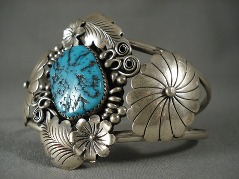 Museum Vintage Hopi Turquoise Silver Bracelet