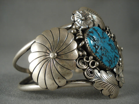Museum Vintage Hopi Turquoise Silver Bracelet