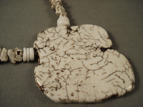 The Largest Vintage Navajo Howlite Necklace