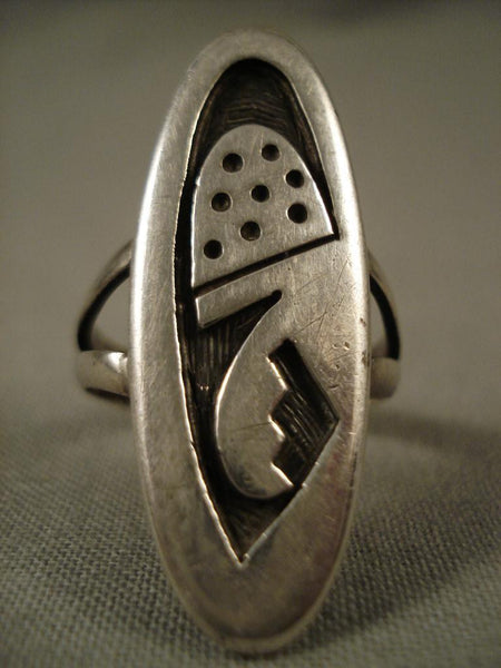 Wonderful Vintage Bueford Dawahoya Silver Ring