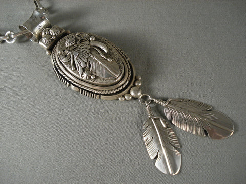 Famous Artist Heavy Heavy Heavy Silver Necklace