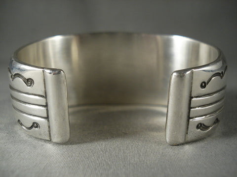 Museum Vintage Navajo Turquoise Silver Bracelet