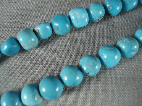 124 Gram Vintage Navajo Turquoise Necklace