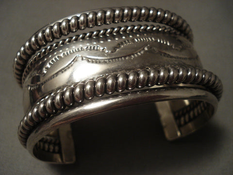 89 Gram Vintage Navajo 'All Silver' Bracelet