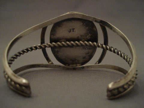 Museum Old Navajo Cardinal Silver Bracelet