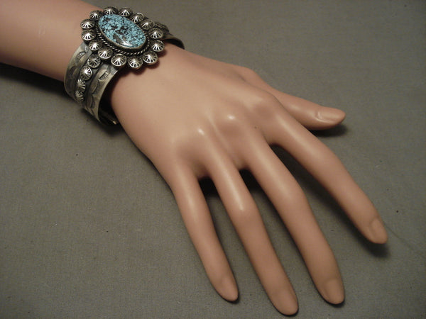 Very Rare Navajo real Darling Darlene Turquoise Bracelet