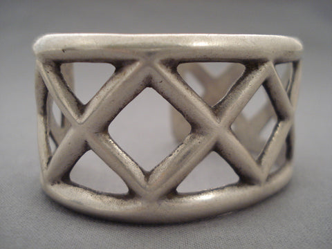 Museum Vintage ' X Marks The Spot' Silver Bracelet