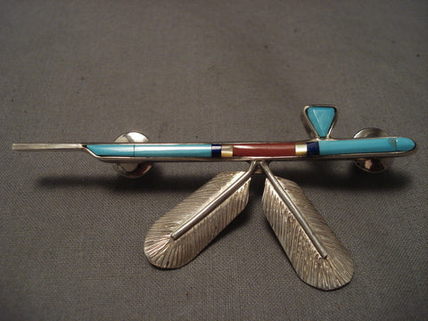 Important Old Navajo Tie Tack