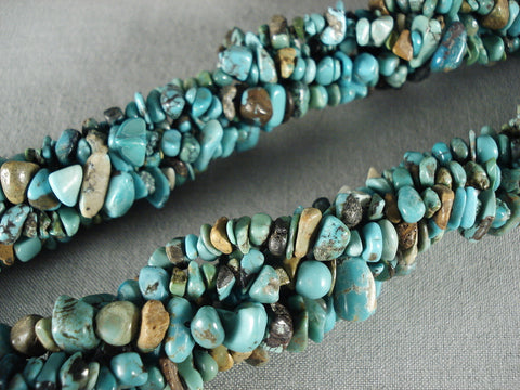 Fabulpus Vintage Santo Domingo Natural Turquoise Necklace