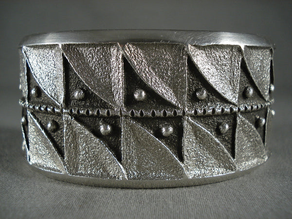 Advacned Tuda Works Navajo Heavy Silver Bracelet