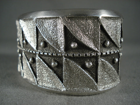 Advacned Tuda Works Navajo Heavy Silver Bracelet