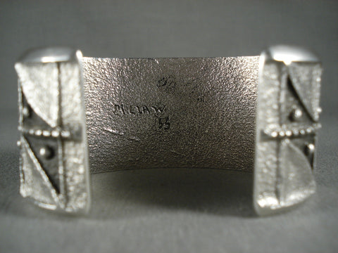 Advacned Tuda Works Navajo Heavy Silver Bracelet