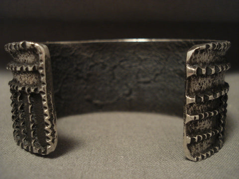 Museum Vintage Navajo Bisbee Turquoise Silver Bracelet