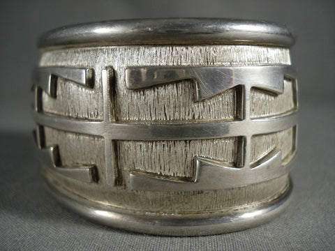 Museum Vintage Santo Domingo Advanced Silver Geomtrical Bracelet