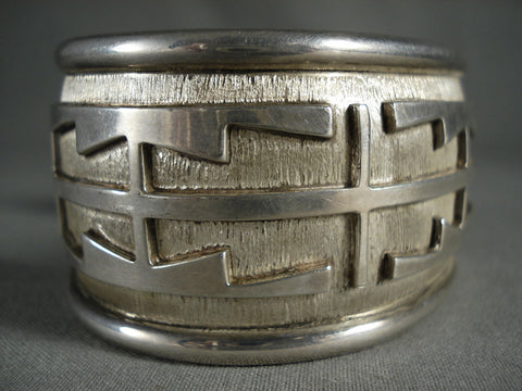 Museum Vintage Santo Domingo Advanced Silver Geomtrical Bracelet