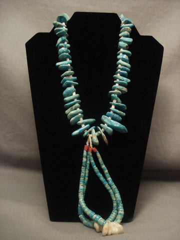 Very Old Navajo Turquoise Necklace