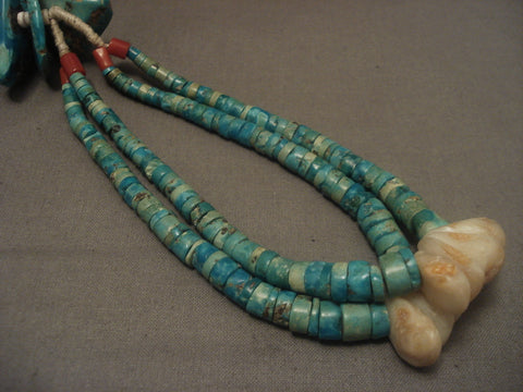 Very Old Navajo Turquoise Necklace