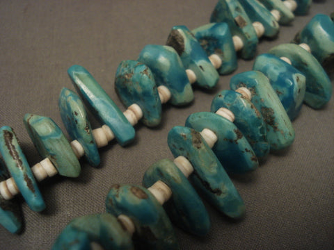 Very Old Navajo Turquoise Necklace