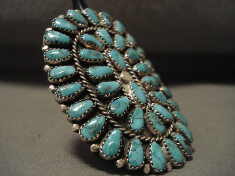 Absolutely Colossal Navajo Turquoise Silver Ring