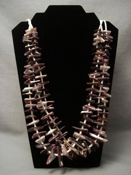 The Best Vintage Santo Domingo Purple Shell Necklace