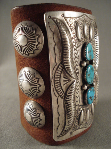 Museum Tall Vintage Navajo Ketoh Bracelet