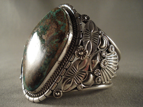 Mind Blowing Modernstic Navajo Royston Turquoise Bracelet