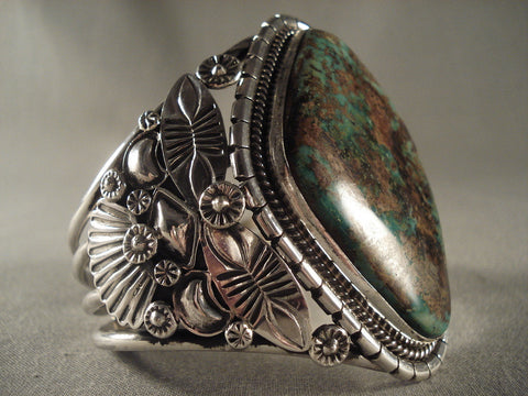 Mind Blowing Modernstic Navajo Royston Turquoise Bracelet